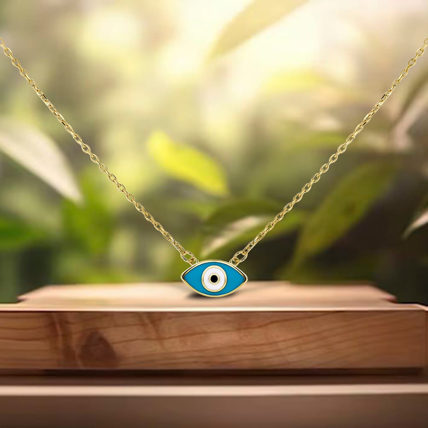 9K Yellow Gold  NecklaceE (Size - 16),  Gold Wt. 1.8 Gms