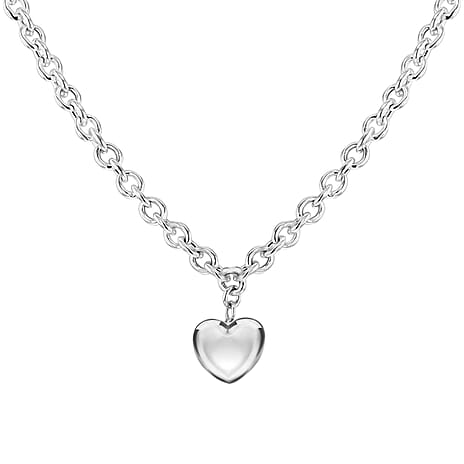 Sterling Silver NecklaceE (Size - 18),  Silver Wt. 11.3 Gms