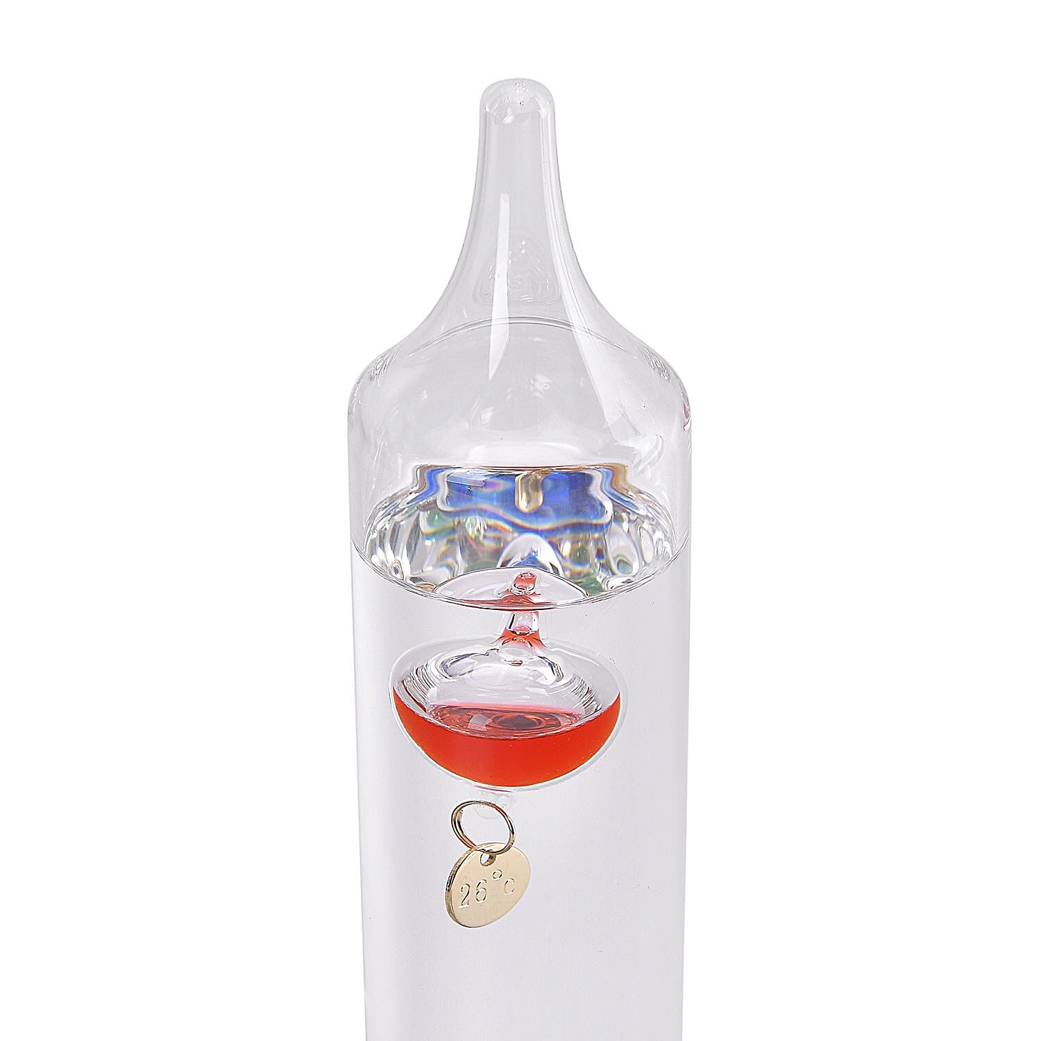 Galileo Thermometer With Floating Balls (33 cm, 18-26 Degree Centigrade) - Multi