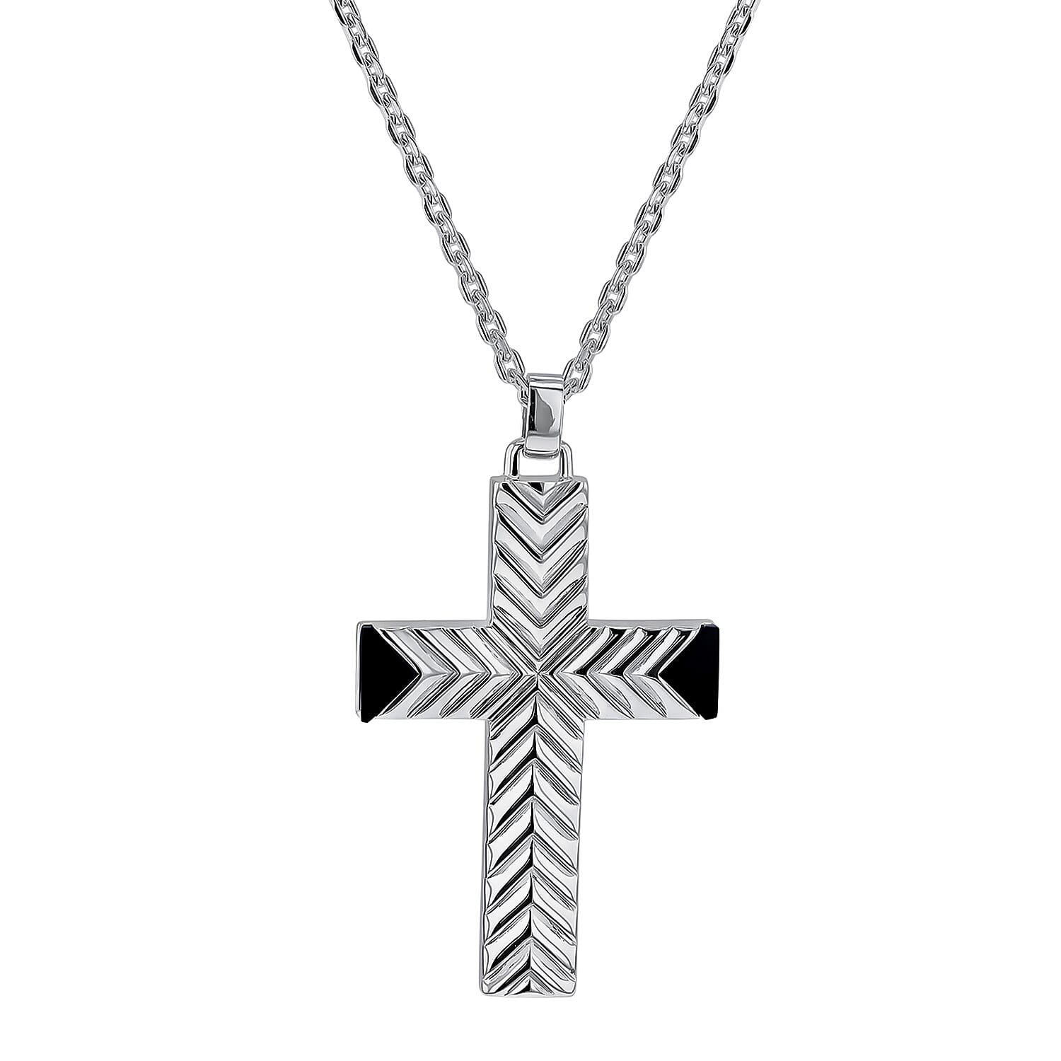 Sterling Silver NecklaceE (Size - 22),  Silver Wt. 17.7 Gms