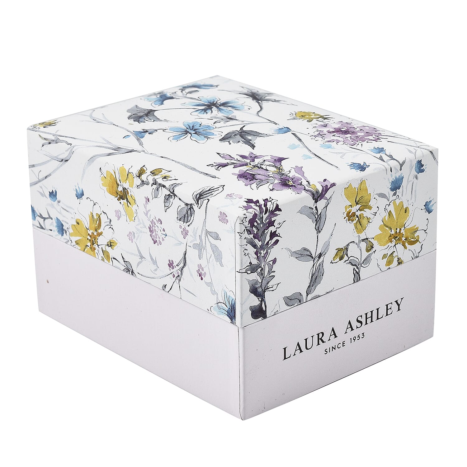 Laura Ashley Japanese Quartz Movement Ladies Watch in Arabic Vegan Leather Strap - Grey