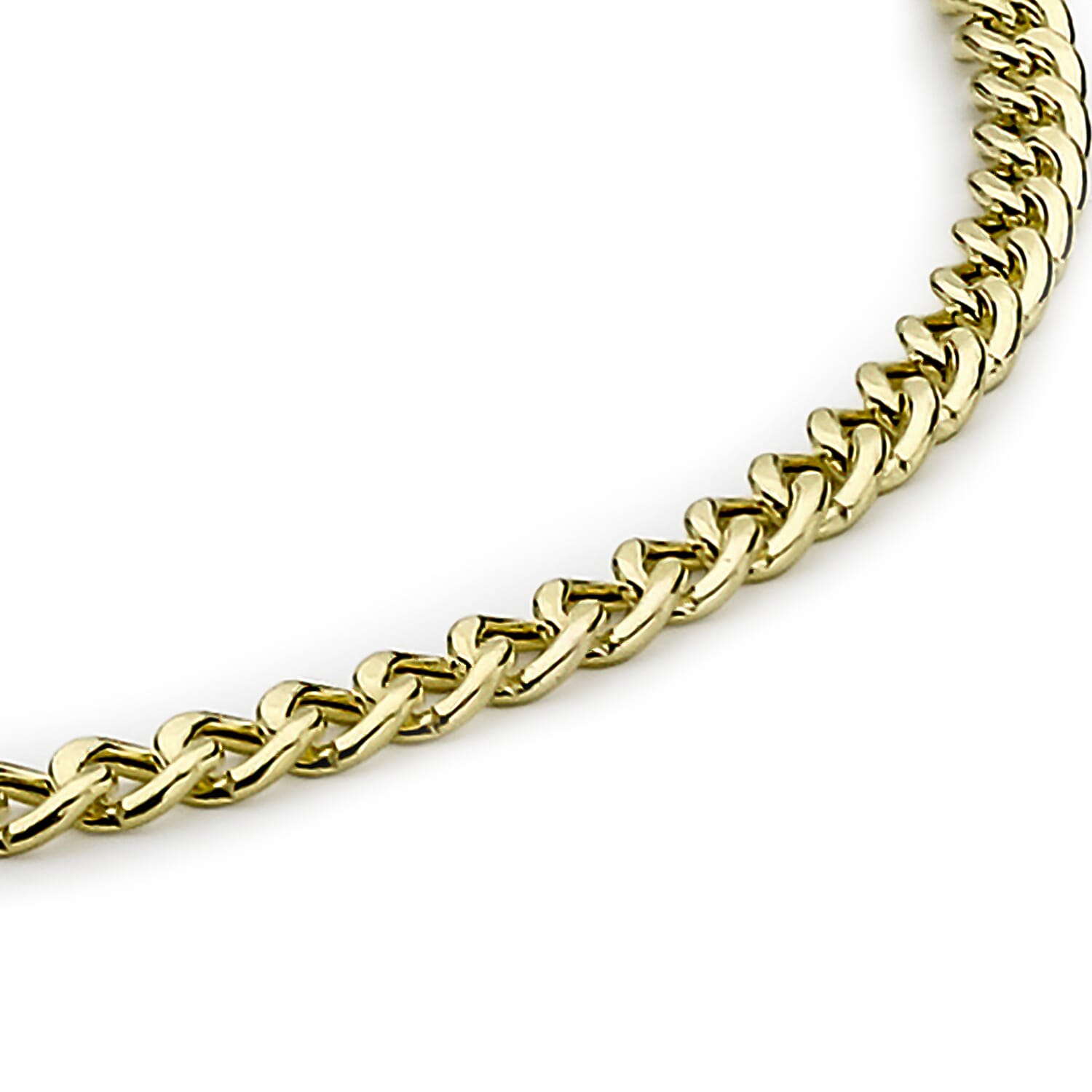 9K Yellow Gold  Anklet,  Gold Wt. 1 Gms