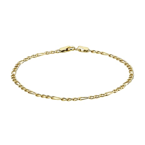 9K Yellow Gold  Anklet,  Gold Wt. 0.97 Gms