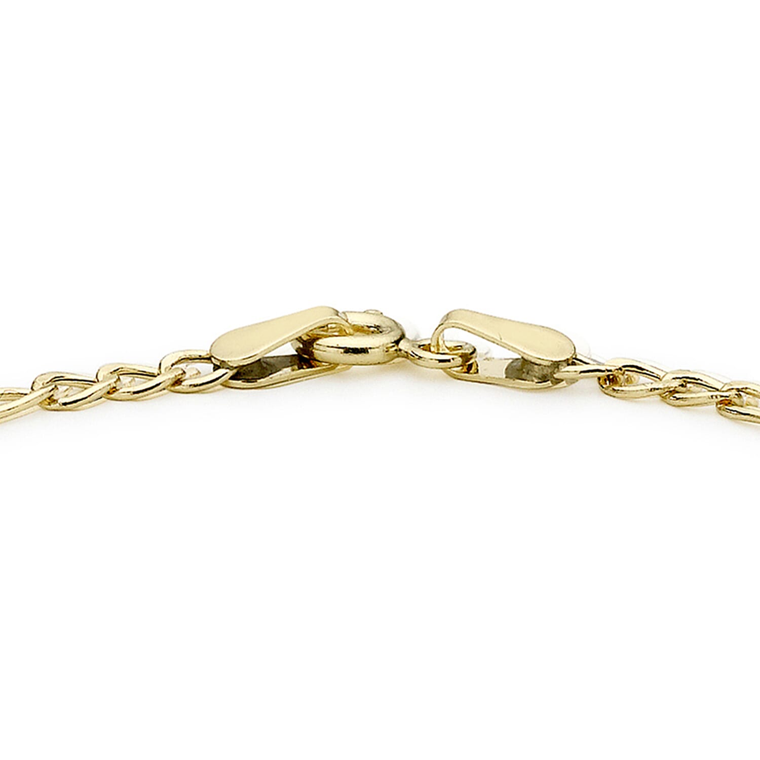 9K Yellow Gold  Anklet,  Gold Wt. 0.97 Gms