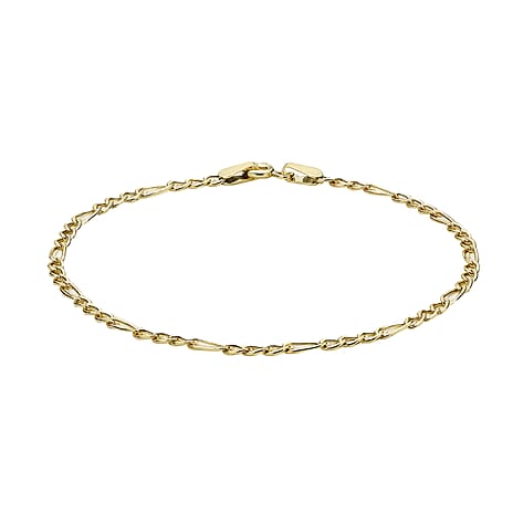 9K Yellow Gold  Anklet,  Gold Wt. 1.1 Gms