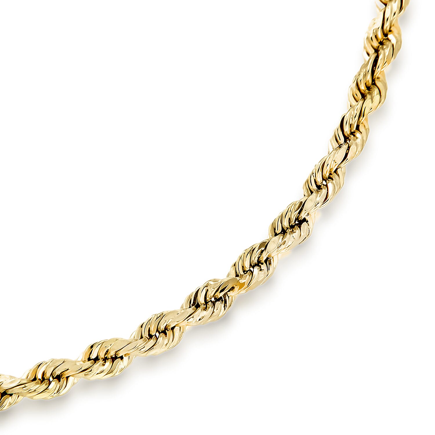 9K Yellow Gold  Anklet,  Gold Wt. 2 Gms