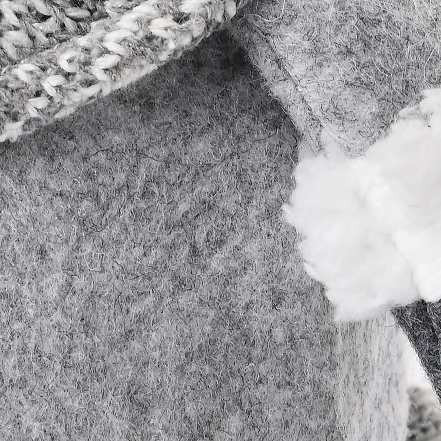 Plush Gnome With 4 Warm White LED Lighted Christmas (3xAA Battery, Not Incl.) - Grey