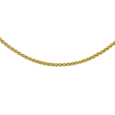 Spiga Chain 18 Inch in 10K Yellow Gold