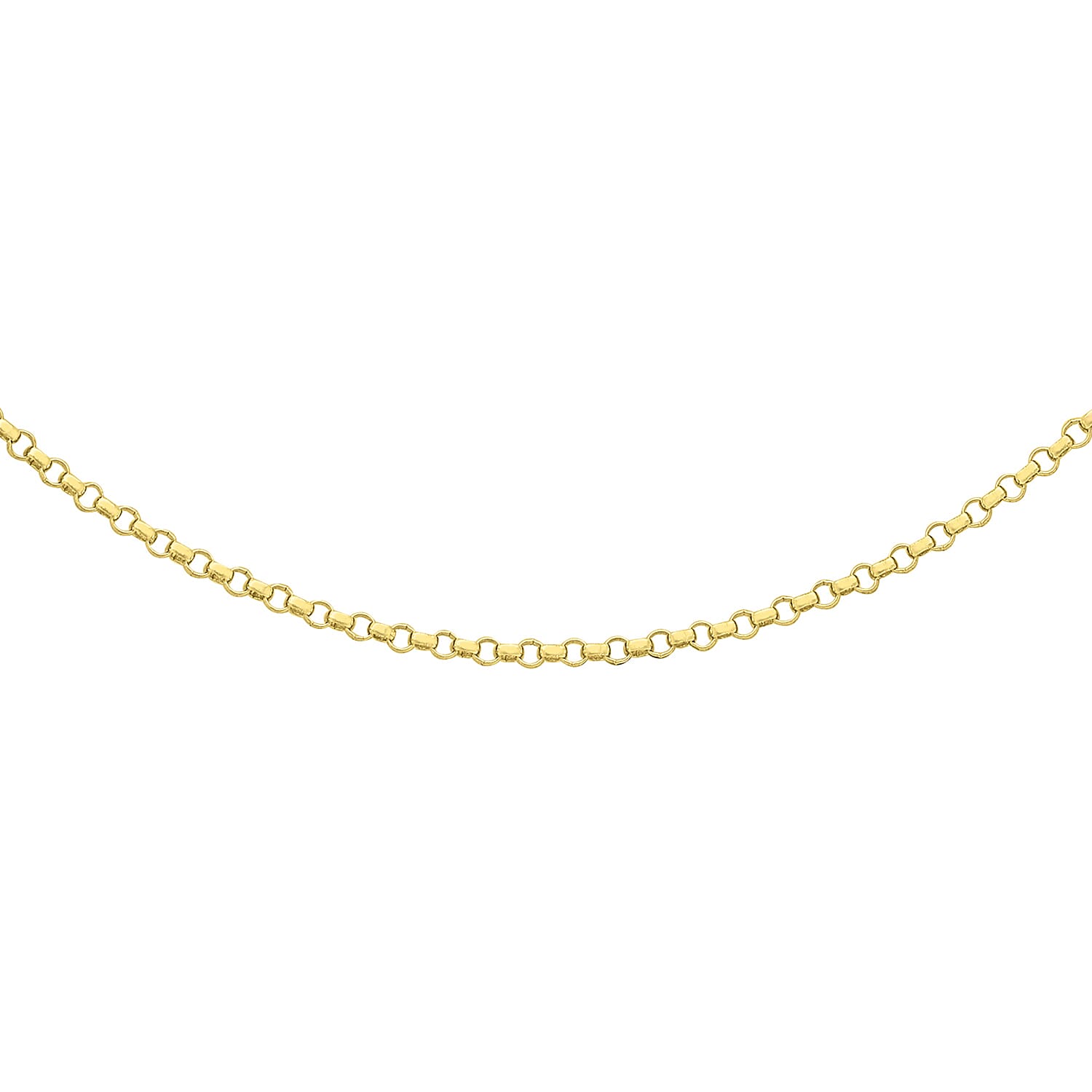 18K Yellow Gold  Chain (Size - 18),  Gold Wt. 2 Gms