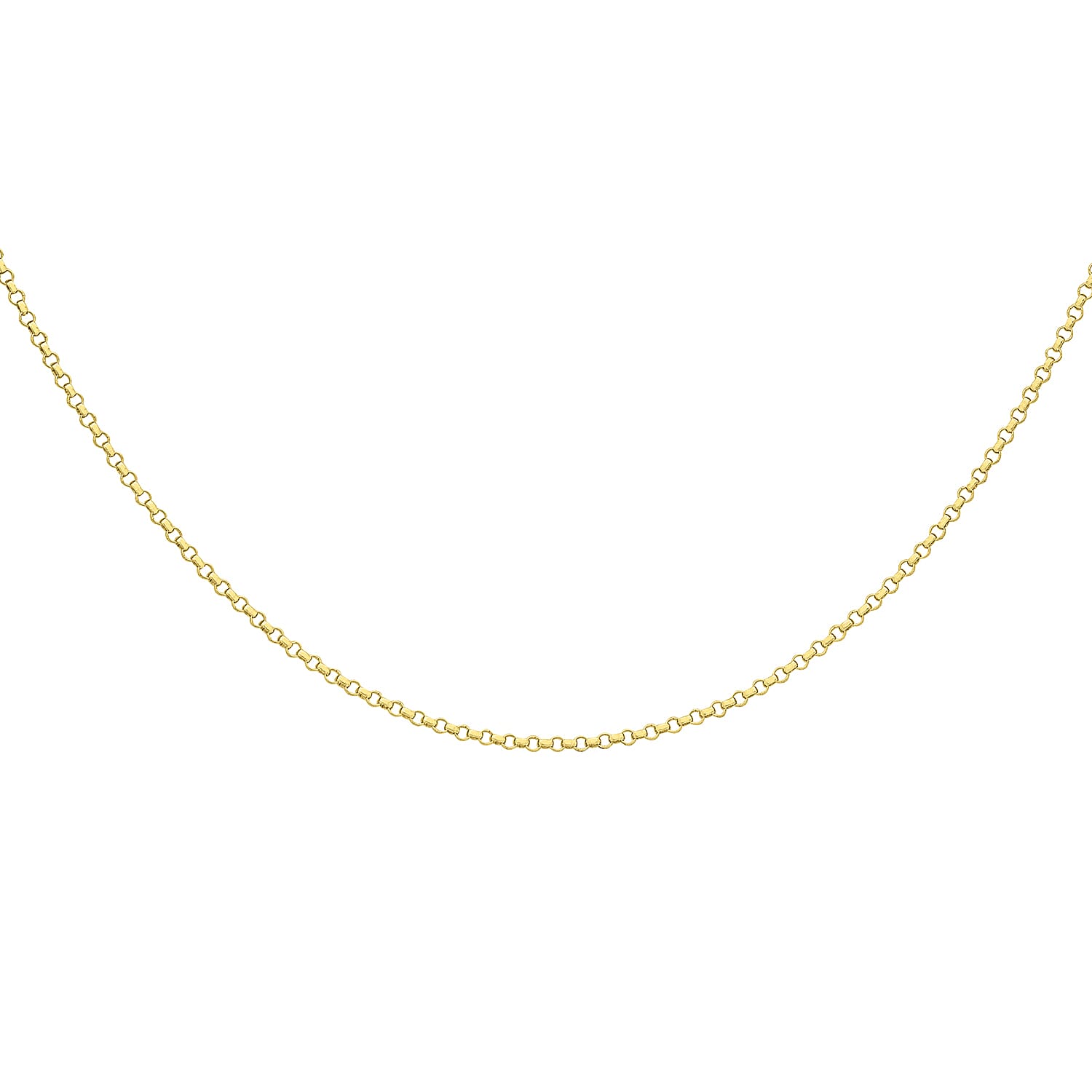 18K Yellow Gold  Chain (Size - 18),  Gold Wt. 2 Gms