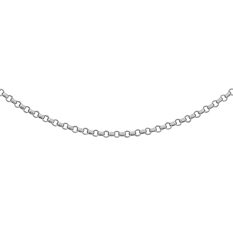 18K W Gold  Chain (Size - 18),  Gold Wt. 1.9 Gms
