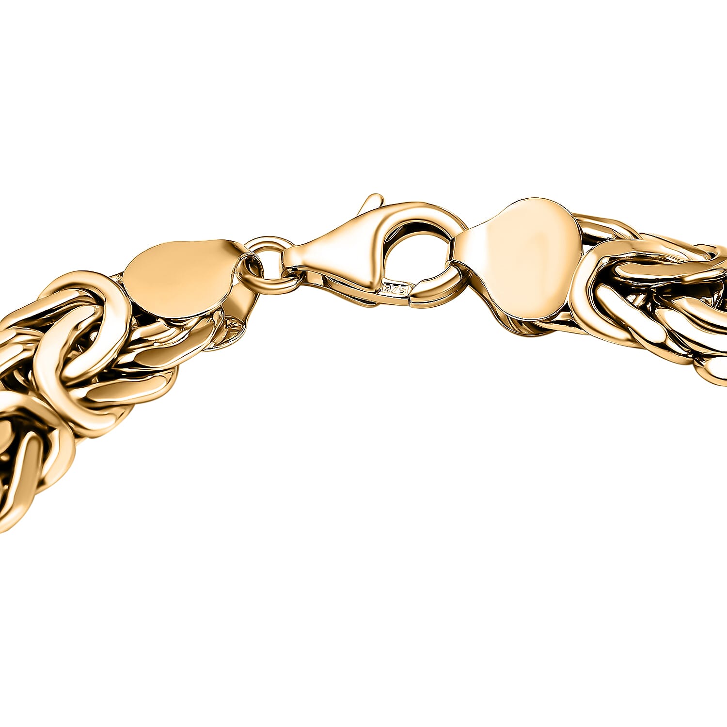 Maestro Collection - 9K Yellow Gold Byzantine Bracelet (Size - 8.00), Gold Wt. 11.87 Gms