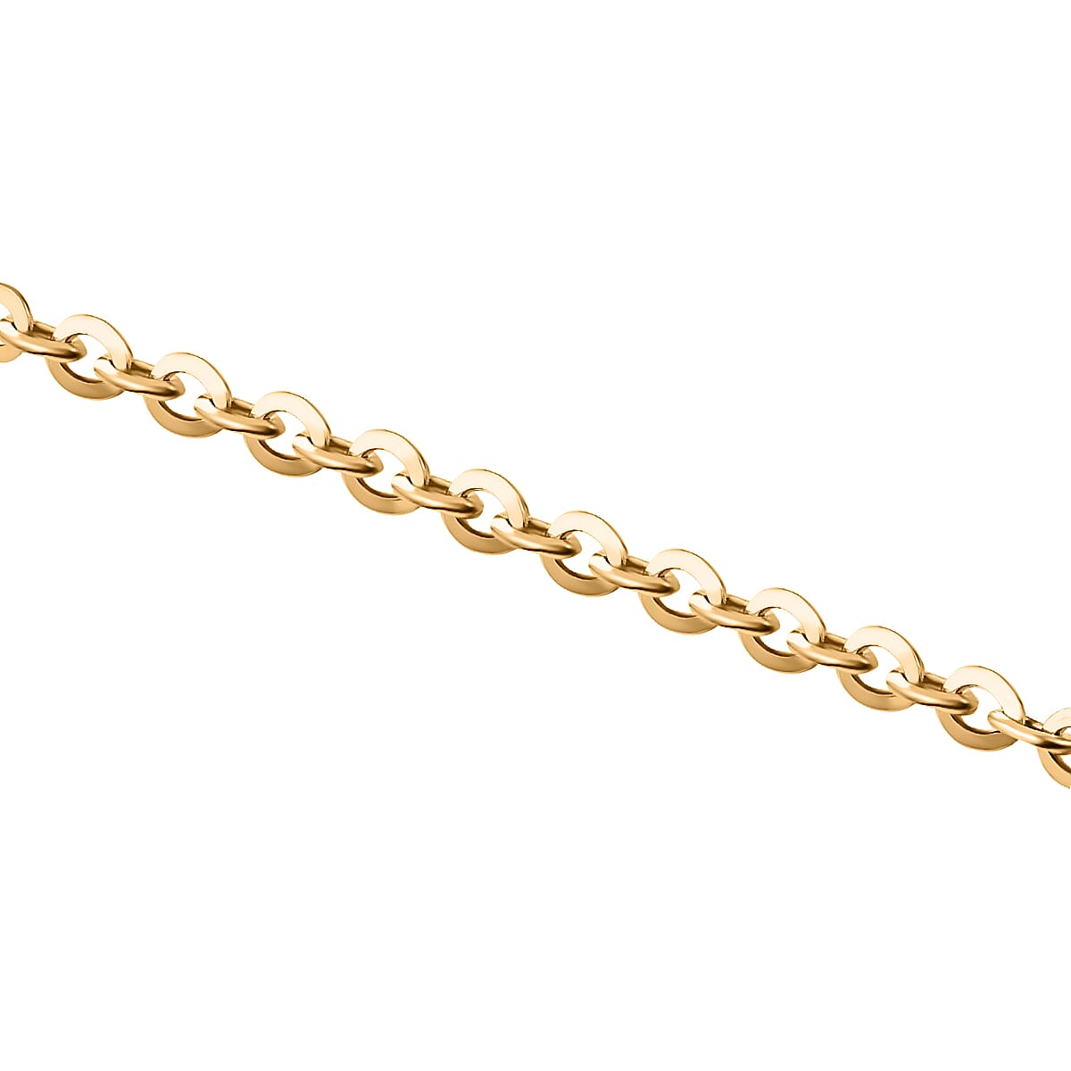 Maestro Collection - 9K Yellow Gold Adjustable Lariat Necklace (Size - 28)