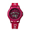 Juicy Couture Analogue Ladies Watch with Silicone Strap - Pink