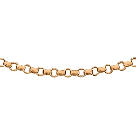 18K Rose Gold  Chain (Size - 16),  Gold Wt. 1.8 Gms