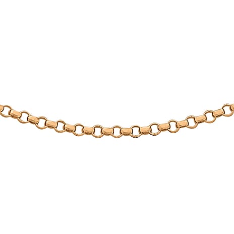 18K Rose Gold  Chain (Size - 18),  Gold Wt. 2 Gms