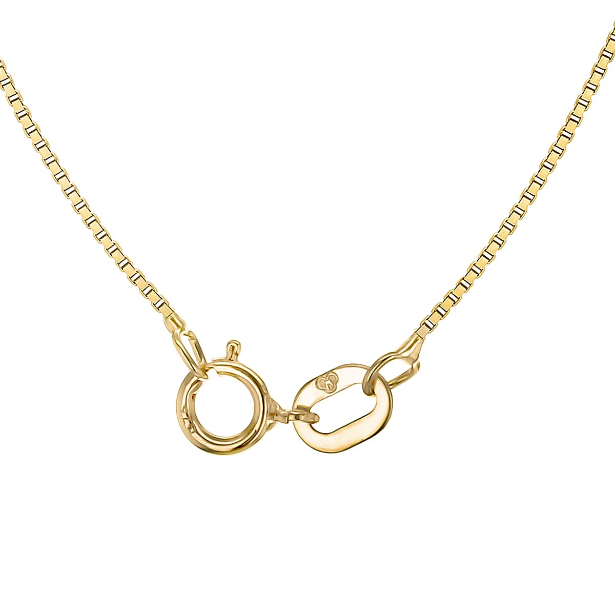 18K Yellow Gold  Chain (Size - 18),  Gold Wt. 1.2 Gms