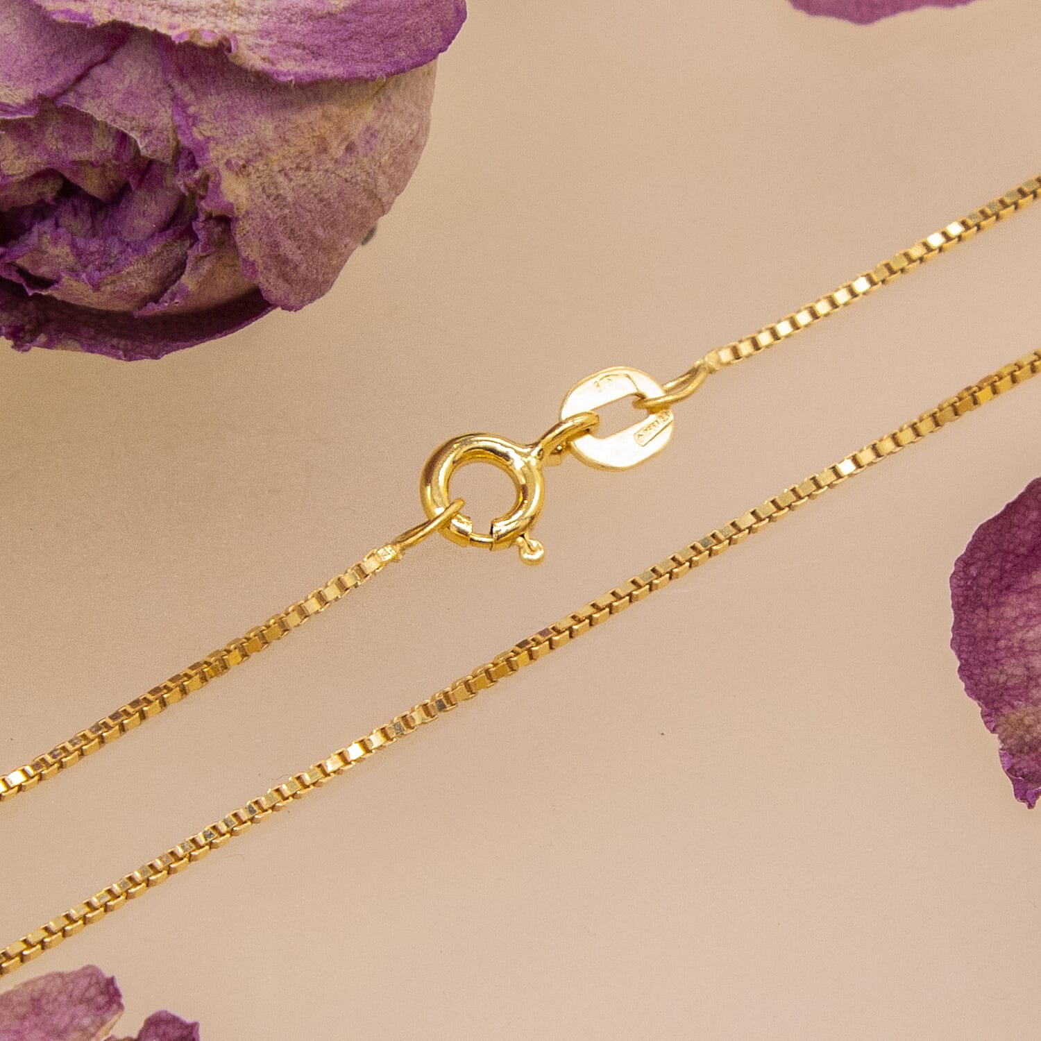 18K Yellow Gold  Chain (Size - 24),  Gold Wt. 3.5 Gms