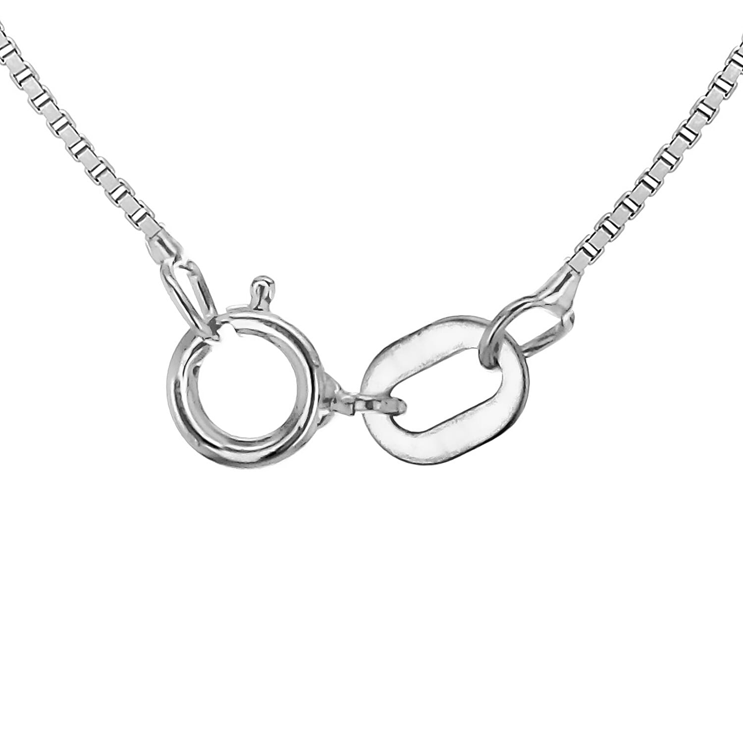 18K W Gold  Chain (Size - 18),  Gold Wt. 1.2 Gms