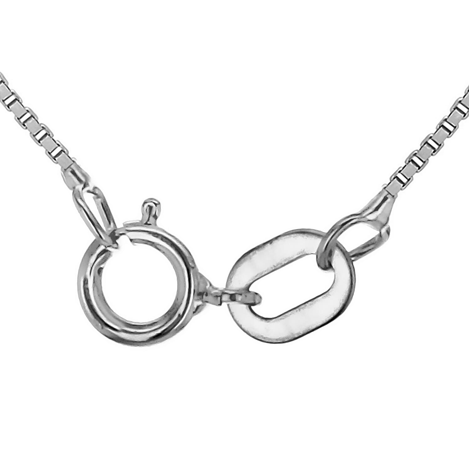 18K W Gold  Chain (Size - 16),  Gold Wt. 2.4 Gms