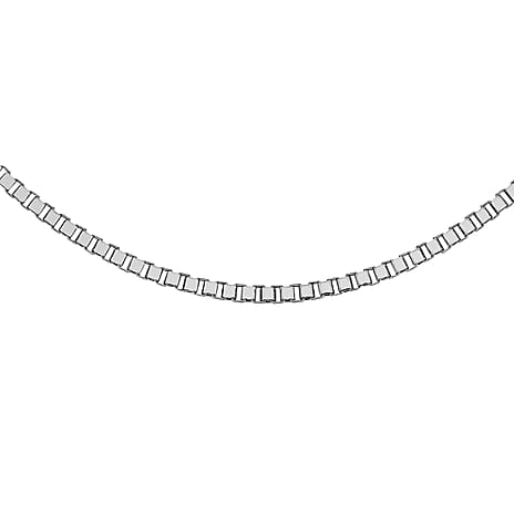 18K W Gold  Chain (Size - 18),  Gold Wt. 4.3 Gms