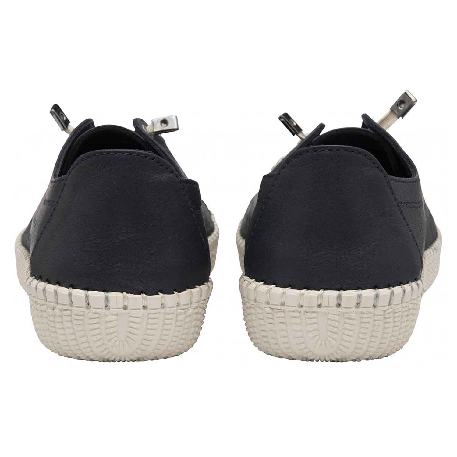 LOTUS Leather Kamari Womens Casual Shoes (Size 3) - Navy