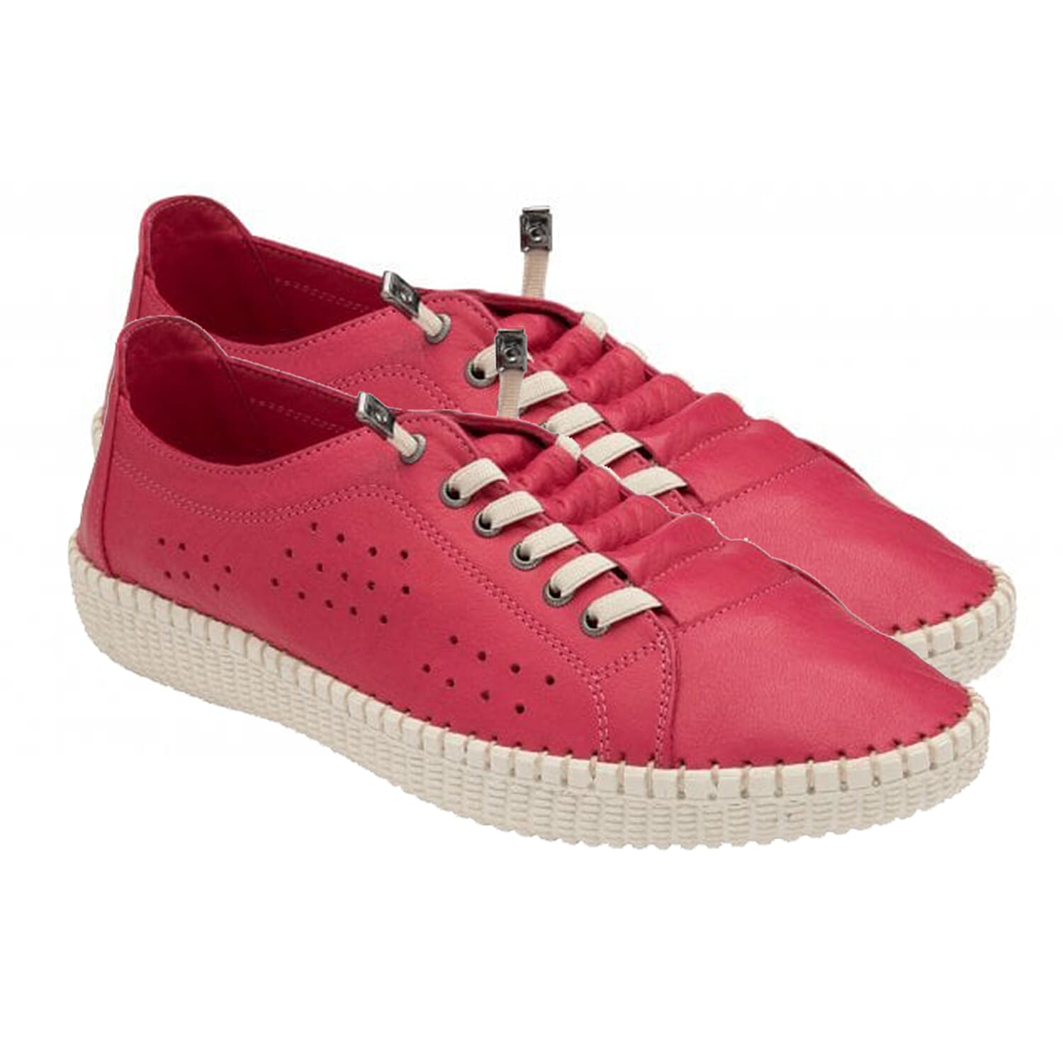 LOTUS Leather Kamari Womens Casual Shoes (Size 3) - Navy