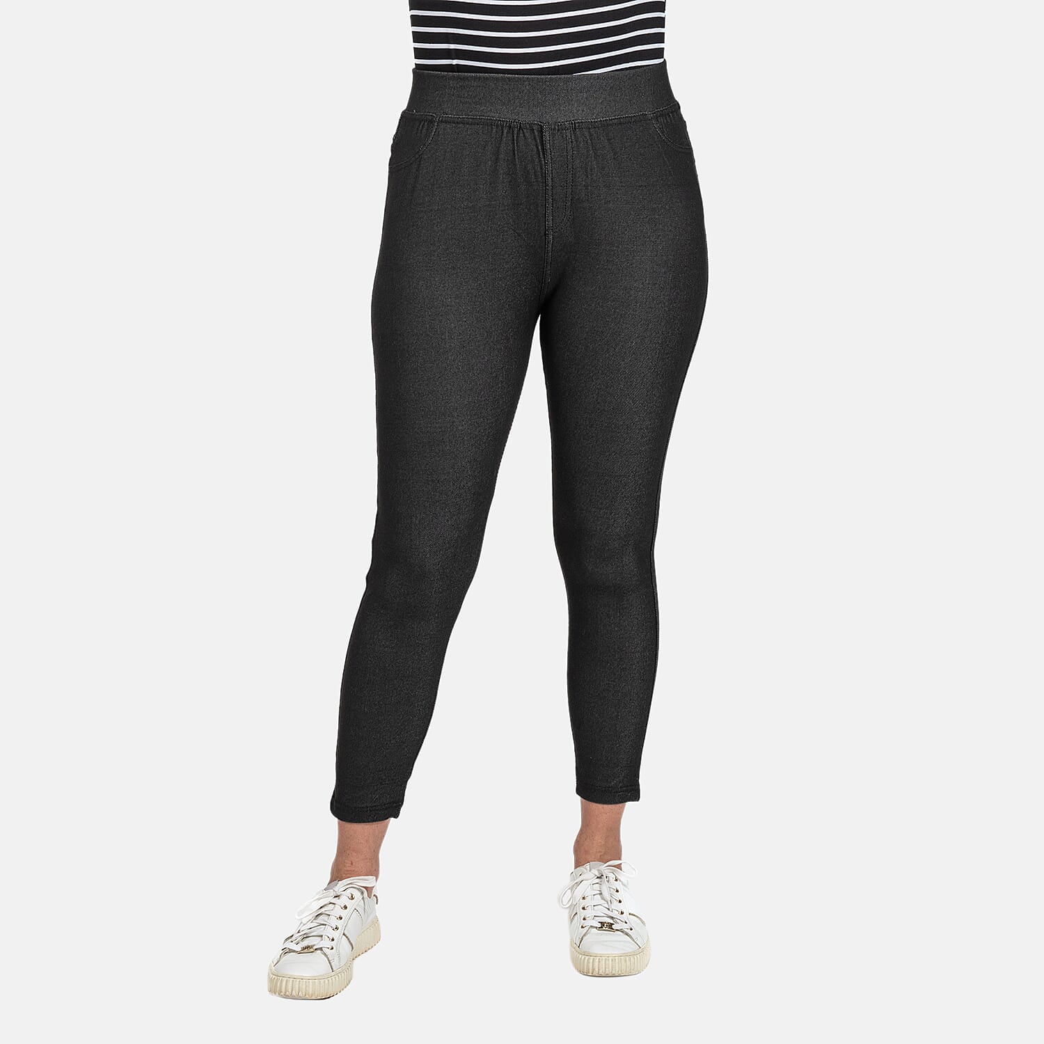 Black store denim leggings