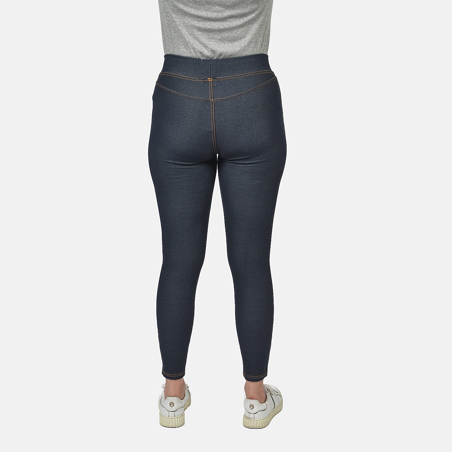 Denim Leggings - Black
