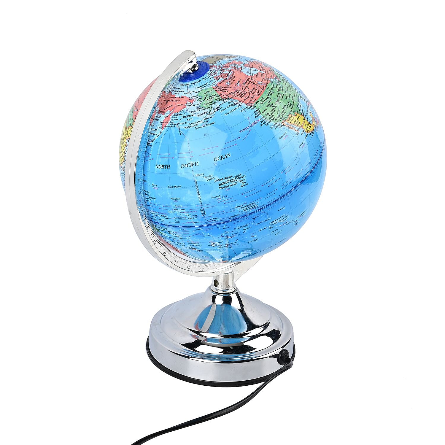 World globe touch lamp online
