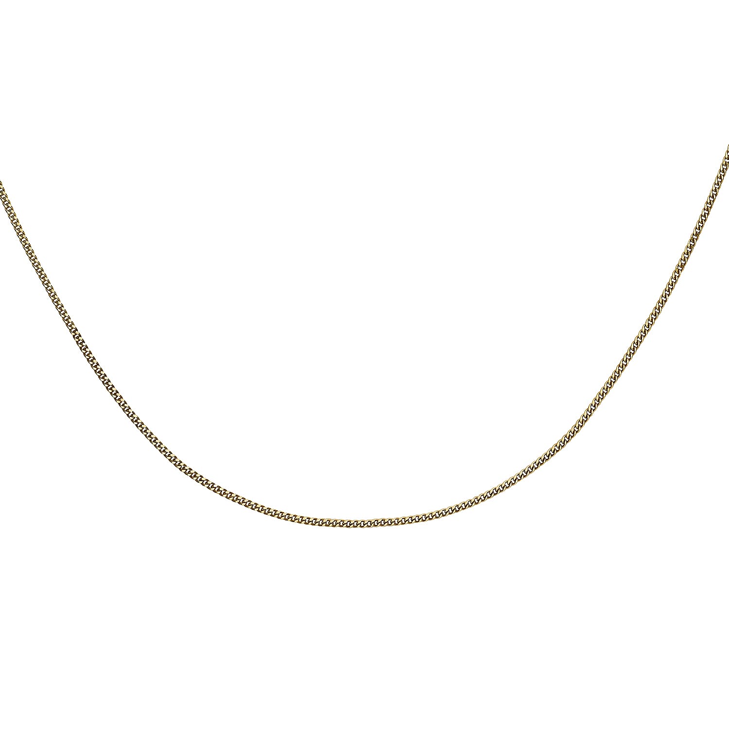 18K Yellow Gold  Chain (Size - 20),  Gold Wt. 1.2 Gms