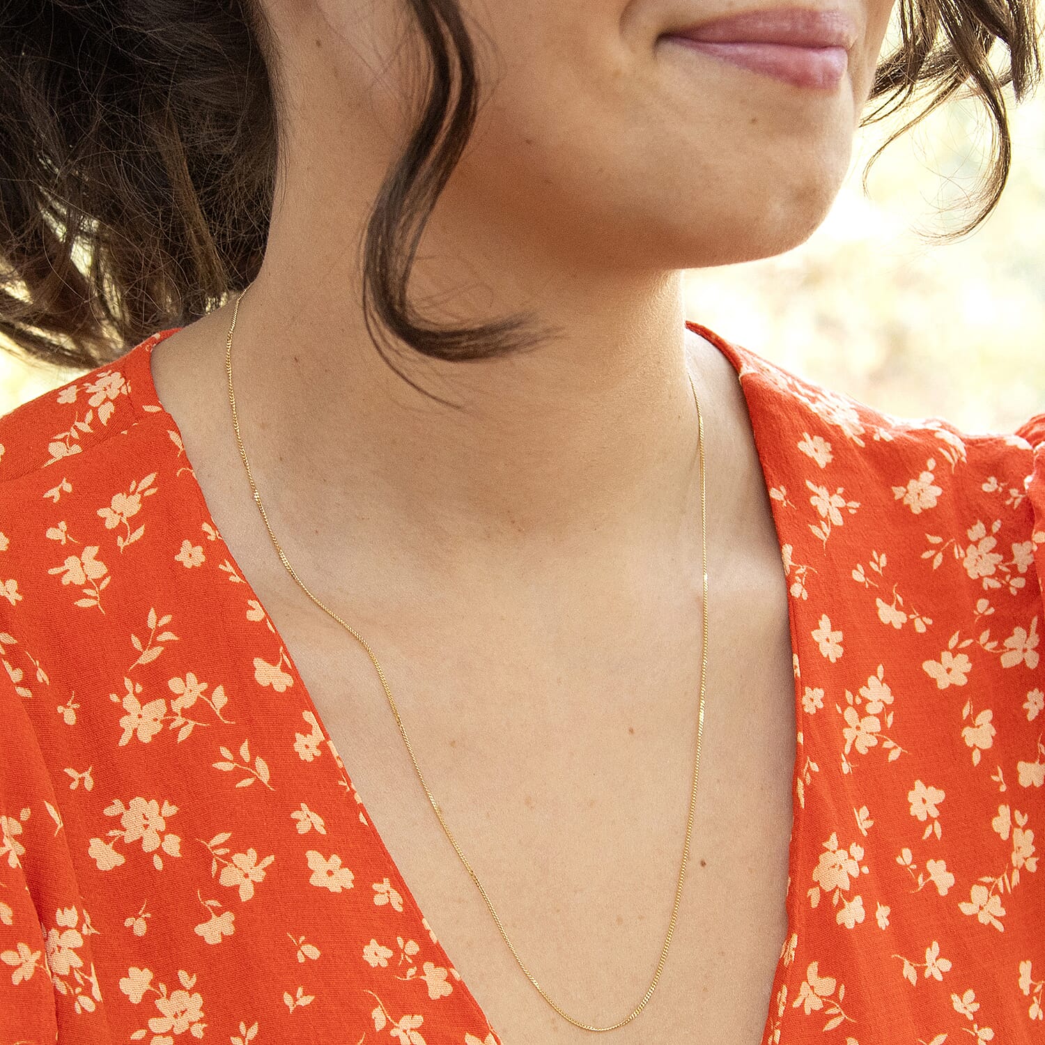 18K Yellow Gold  Chain (Size - 20),  Gold Wt. 2 Gms