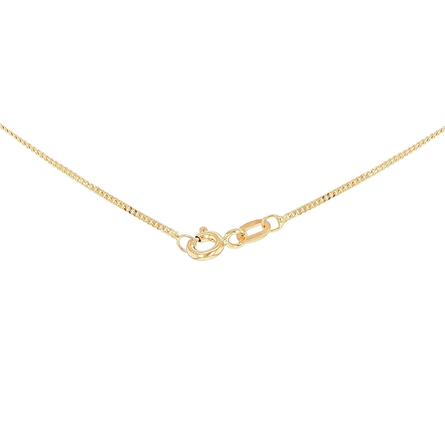 18K Yellow Gold  Chain (Size - 16),  Gold Wt. 1.6 Gms