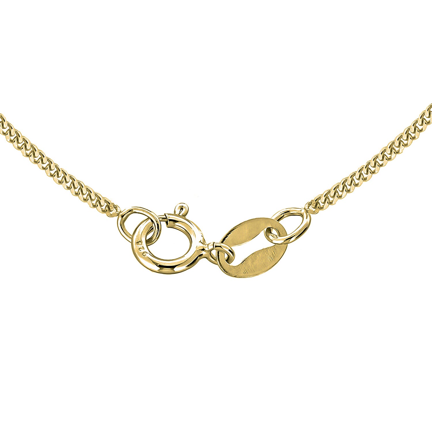 18K Yellow Gold  Chain (Size - 18),  Gold Wt. 3.4 Gms