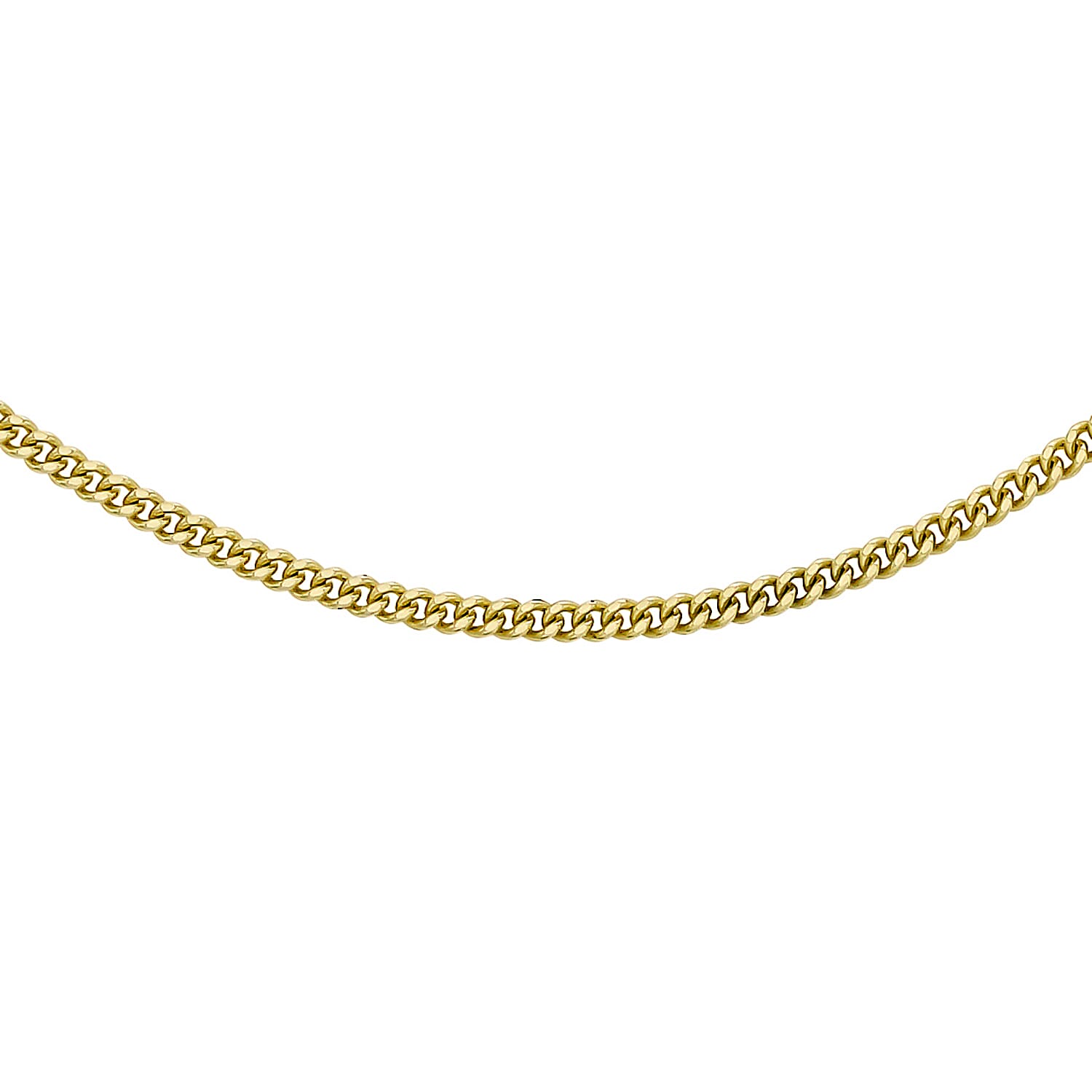 18K Yellow Gold  Chain (Size - 18),  Gold Wt. 4.5 Gms
