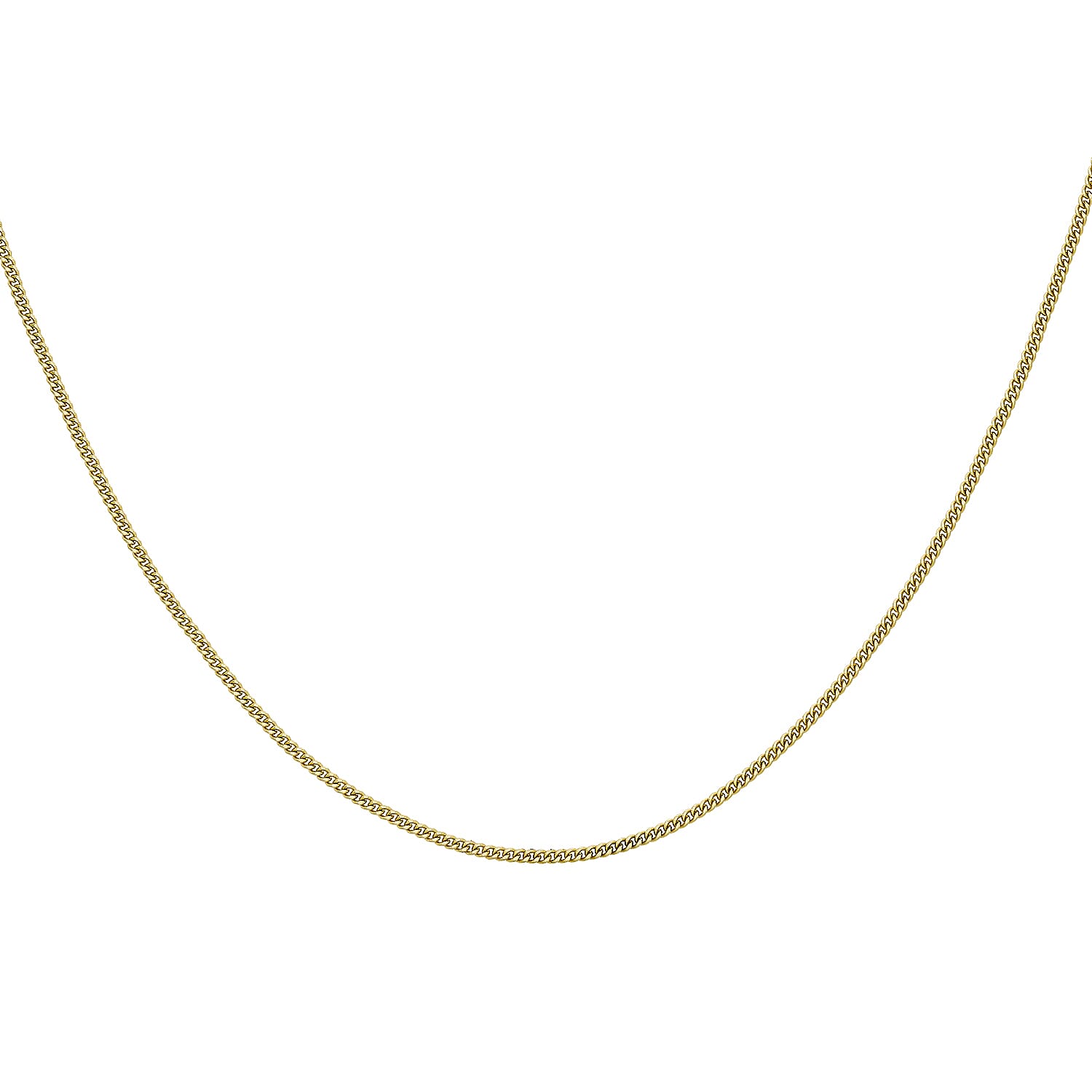18K Yellow Gold  Chain (Size - 18),  Gold Wt. 4.5 Gms