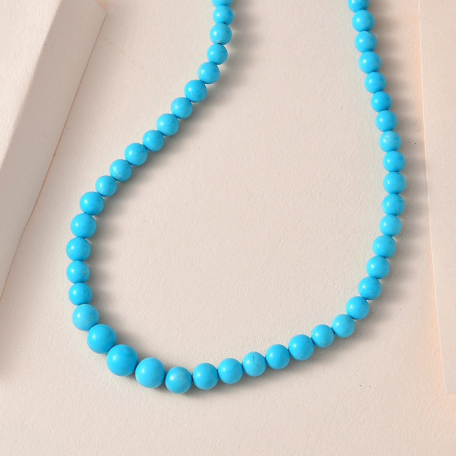 Sleeping beauty turquoise 2025 bead necklace