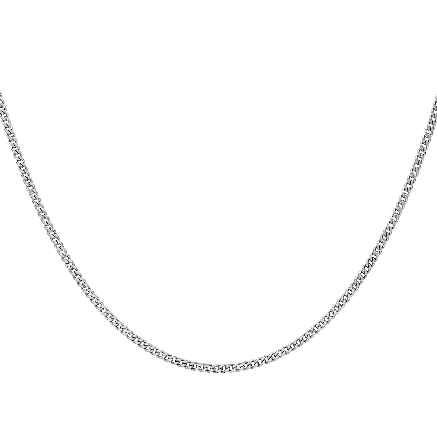 18K W Gold  Chain (Size - 20),  Gold Wt. 1.2 Gms