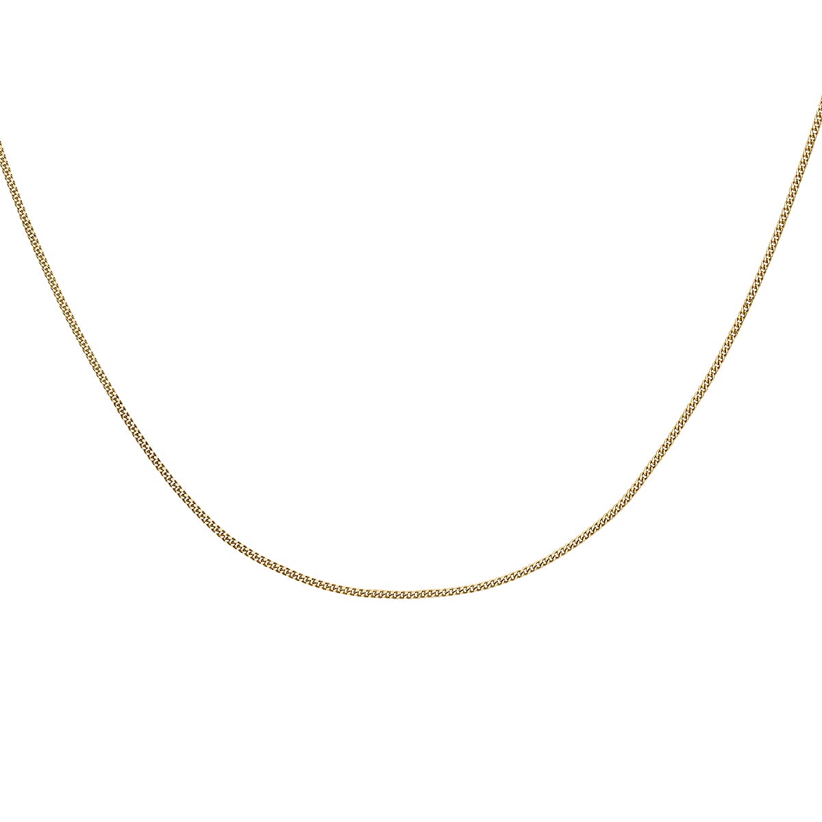 18K Yellow Gold  Chain (Size - 16),  Gold Wt. 1.8 Gms
