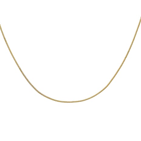 18K Yellow Gold  Chain (Size - 16),  Gold Wt. 1.8 Gms