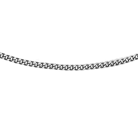 18K W Gold  Chain (Size - 16),  Gold Wt. 1.7 Gms