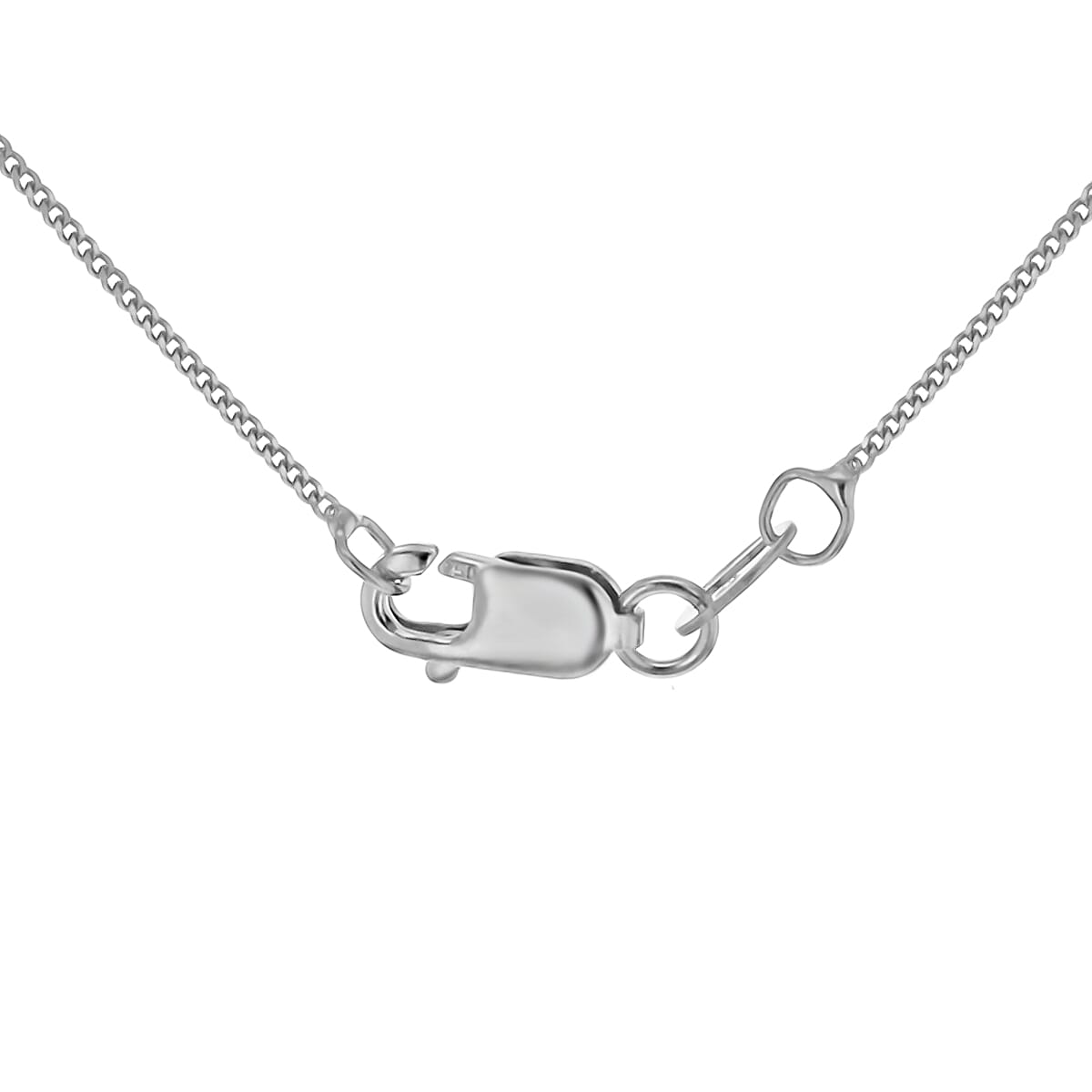 18K W Gold  Chain (Size - 16),  Gold Wt. 1.7 Gms