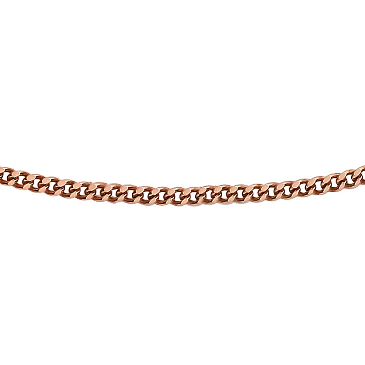 18K Rose Gold  Chain (Size - 20),  Gold Wt. 1.2 Gms