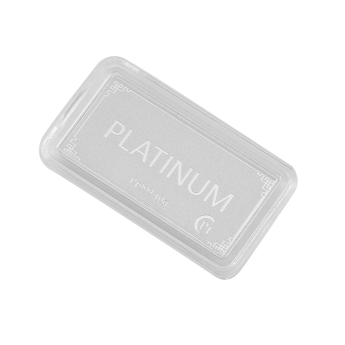 FIRST TIME EVER- PLATINUM BAR (999.99% Purity Size35x17.5x0.75) 10Grm