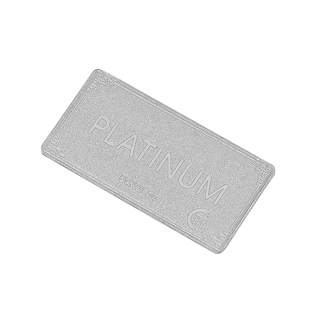 Biggest One Time Offer - 999 Platinum (99.9% Platinum Purity)  Bar Wt. 5.00 Gms