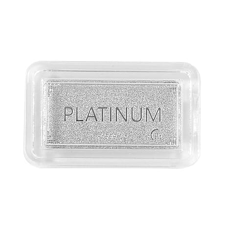 SPECIAL OFFER - 999 Platinum (99.9% Platinum Purity)  Bar Wt. 1gm