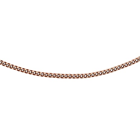 18K Rose Gold  Chain (Size - 18),  Gold Wt. 1.1 Gms