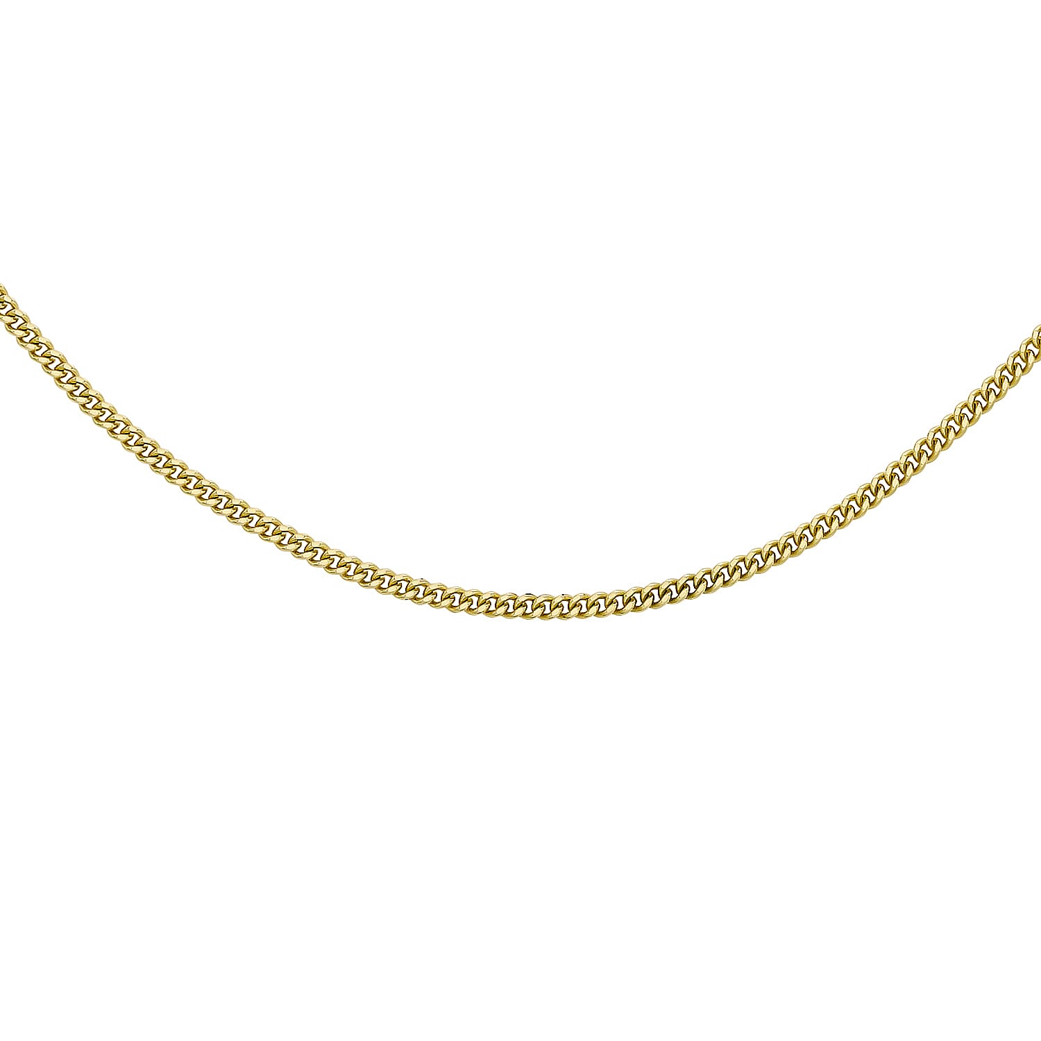 18K W Gold  Chain (Size - 20),  Gold Wt. 3.9 Gms