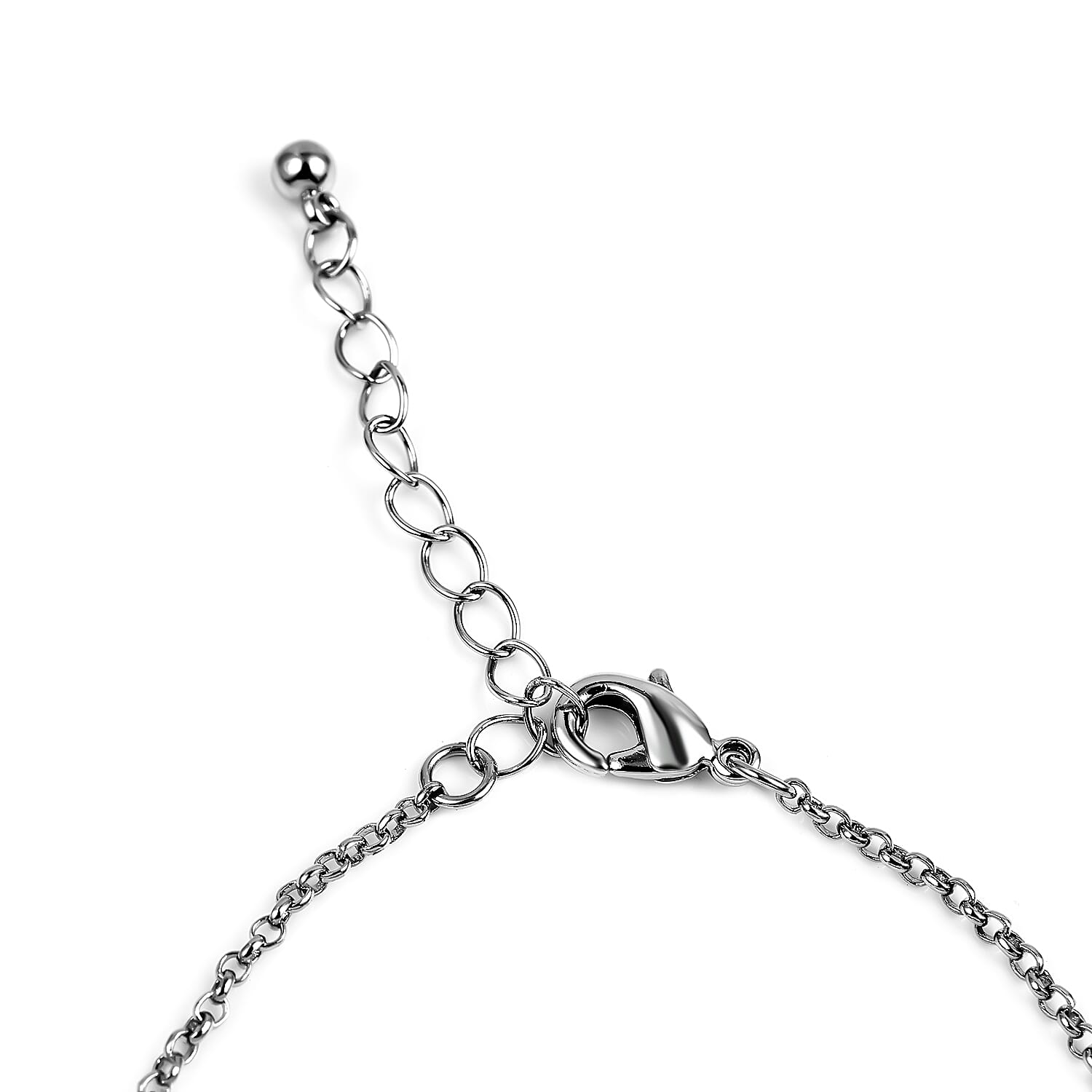 SPIRIT Ladies Rock Crystal Bangle Watch with Silver Sunray Dial