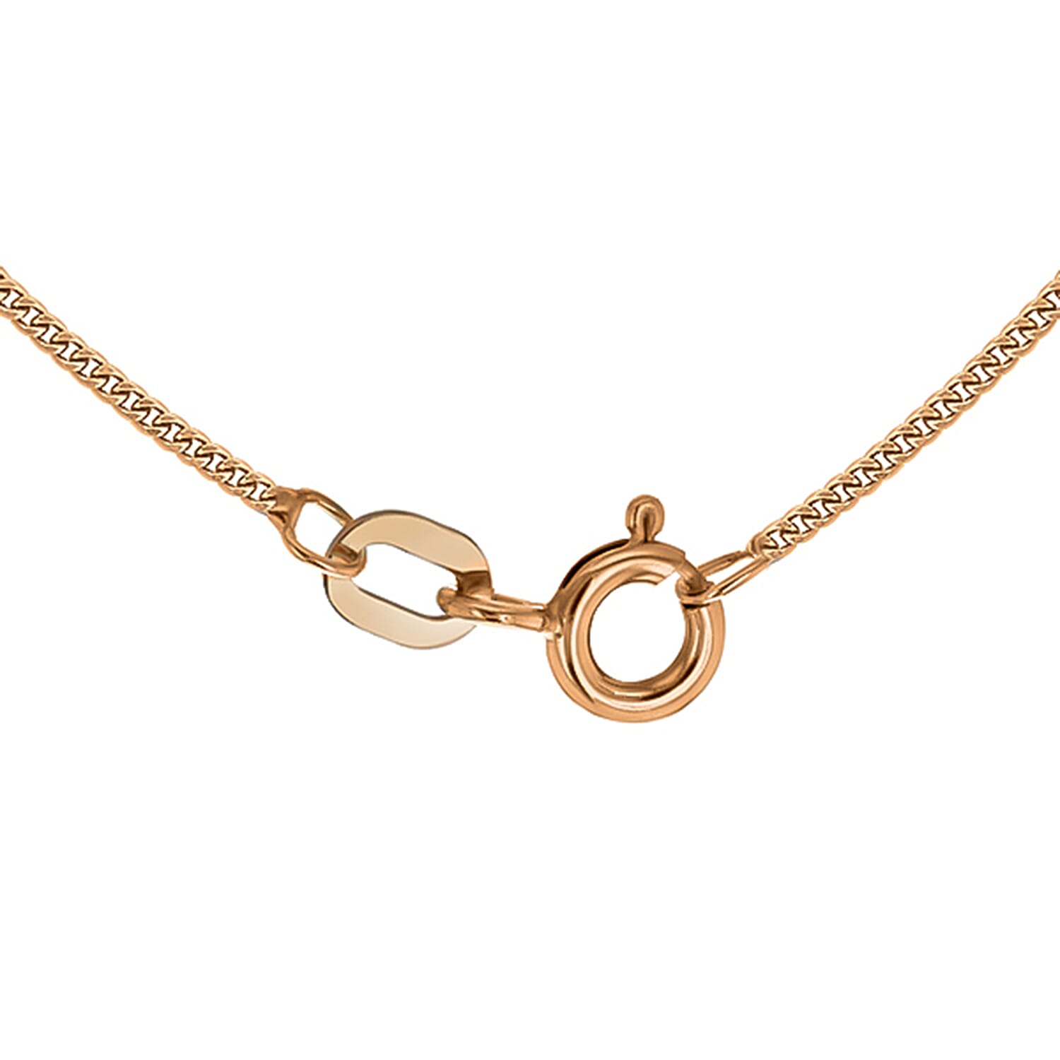 18K Rose Gold  Chain (Size - 18),  Gold Wt. 1.8 Gms